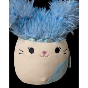 Squishmallows Cora the Cat Squish-Doos 8 in Plush w Hair Kelly Toys New w Tag